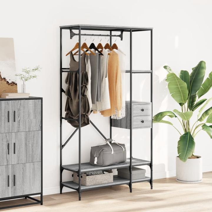 Image du produit VidaXL Porte-manteaux avec étagères