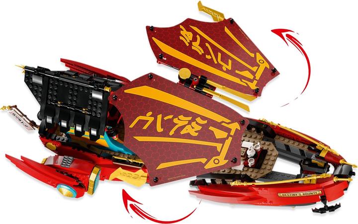 Produktbild LEGO Ninja-Flugsegler im Wettlauf mit der Zeit (71797, LEGO Ninjago)