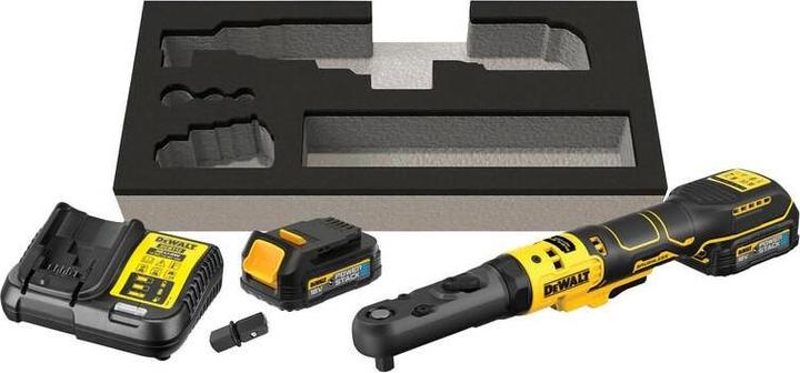 Produktbild DeWalt Akku-Ratsche, 3/8-1/2Z, 18 V / 1,7 Ah (Akkubetrieb)