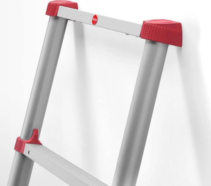 Immagine prodotto Hailo FlexLine, scala telescopica di sicurezza in alluminio, 9 pioli (Scala singola, 264 cm)