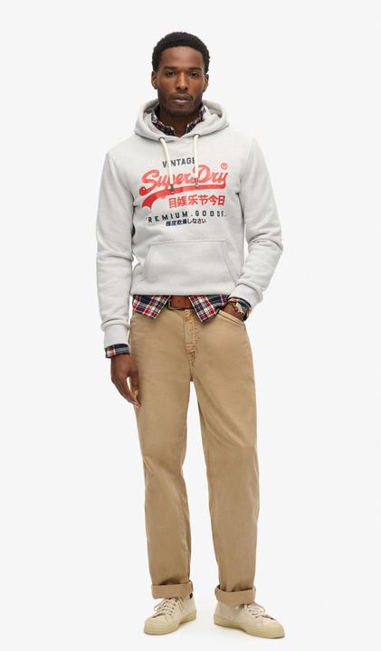 Produktbild Superdry Sweatshirt Casual Bequem sitzend Duo Vintage Logo Hoodie (M)