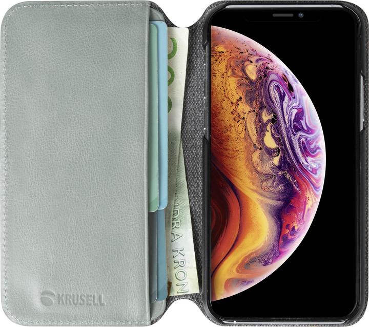 Produktbild Krusell Sunne PhoneWallet Apple iPhone 11 Pro Max vintage grey (Apple iPhone 11)