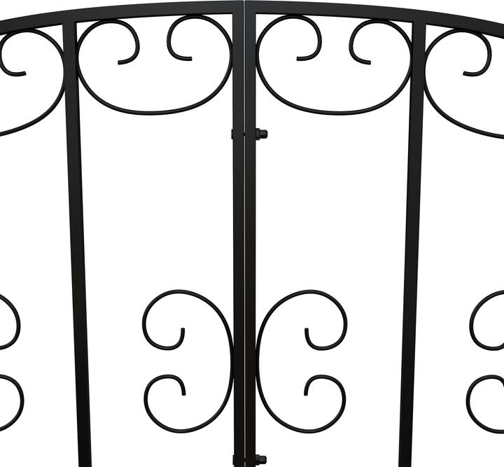 Produktbild Outsunny Gartenbrücke mit Ornamentgeländer
