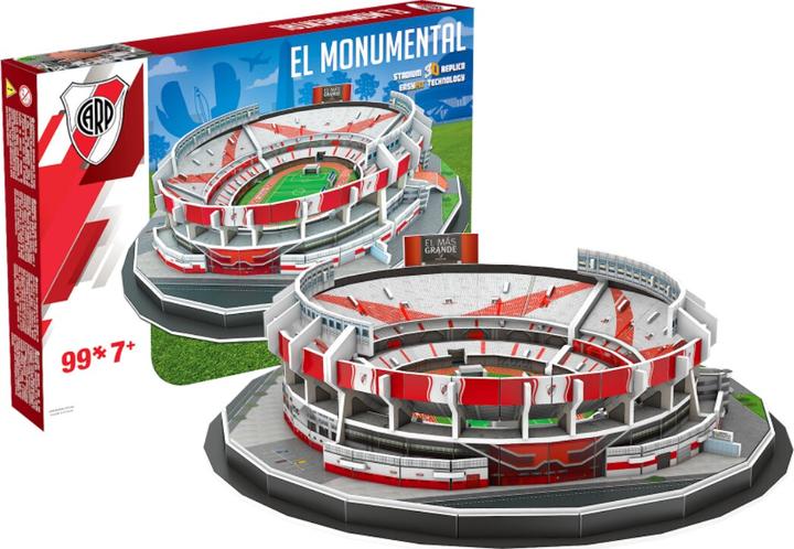 River Plate El Monumental Stadium 3D Puzzle (143 pieces)