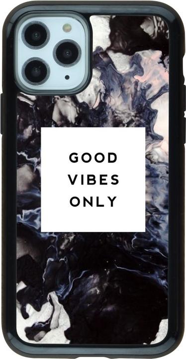 Immagine prodotto PhoneLook Coque Hybrid Armor noir Marble Good Vibes Only (Apple iPhone 11 Pro)