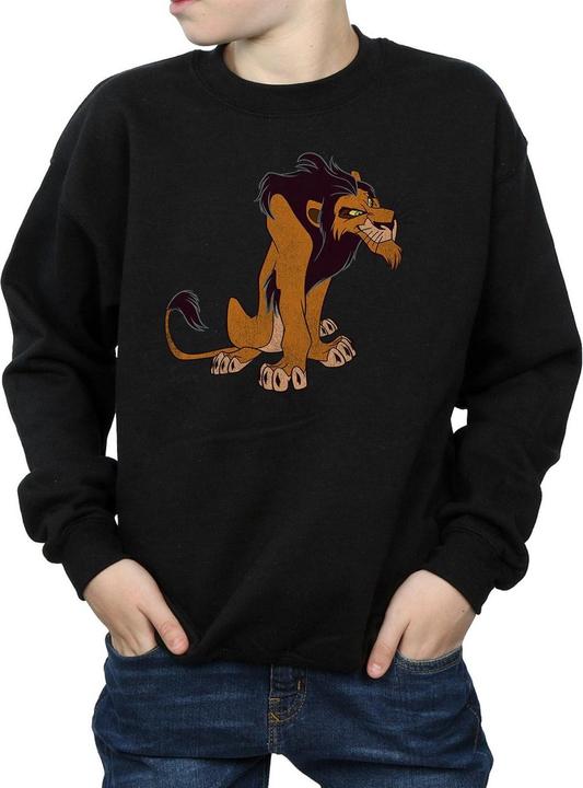 Actual product image Disney Boys The Lion King Classic Scar Sweatshirt (140, 146)