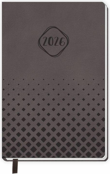 Produktbild Trtsch Taschenkalender A7 Soft Touch Anthrazit 2026 (Deutsch)