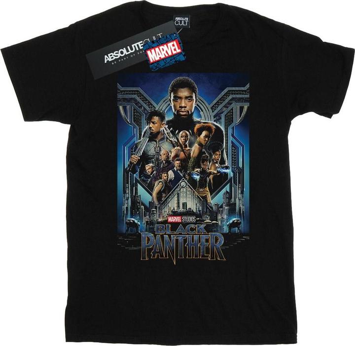 Marvel Black Panther Poster TShirt Jungen