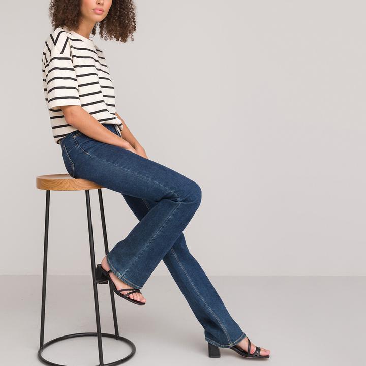 Produktbild La Redoute Collections Bootcut-Jeans mit Push-up-Effekt (32)