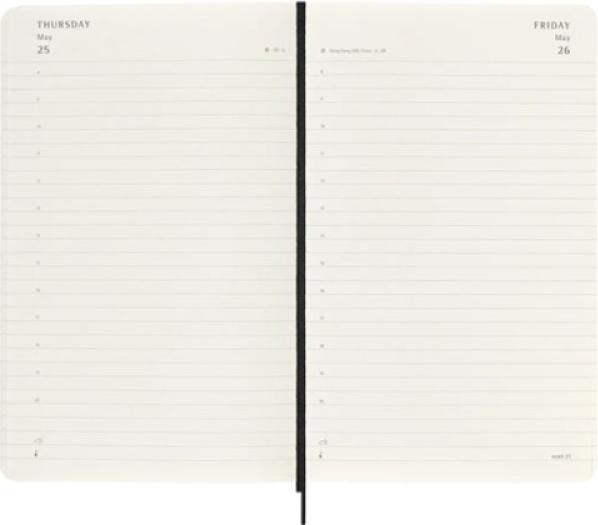 Actual product image Moleskine Daily calendar (A5, English)