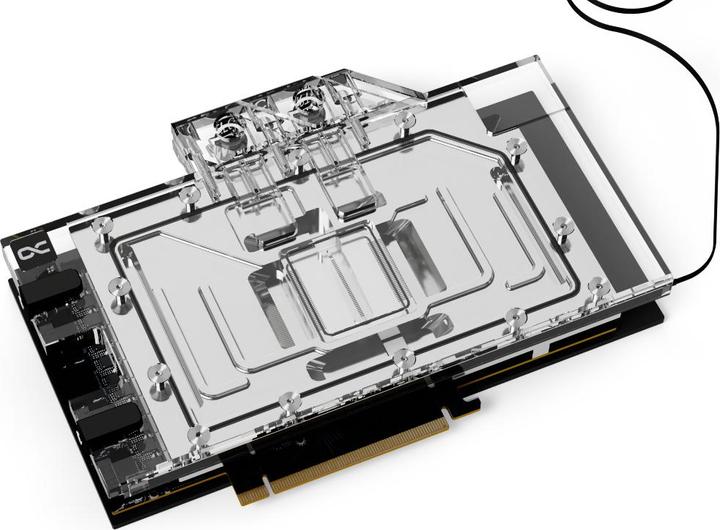 Produktbild Alphacool Eisblock Aurora Geforce RTX 4070 TI TUF Gaming mit Backplate