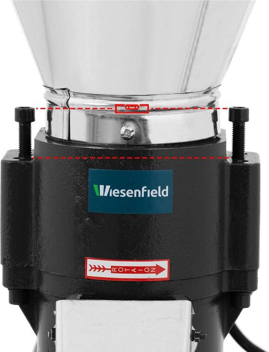 Actual product image Wiesenfield Pellet Press - max. 100 kg/h - Ø 120 mm