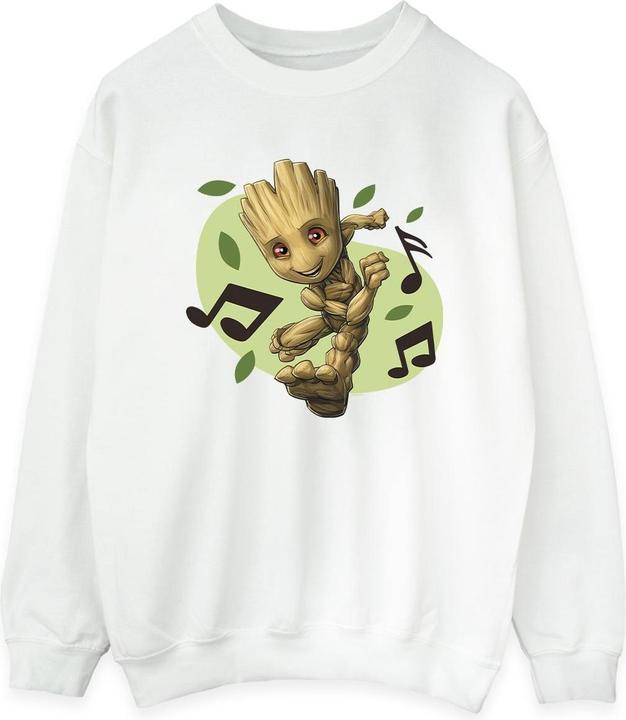 Immagine prodotto Guardians Of The Galaxy Groot Musical Notes Felpa Donna (M)