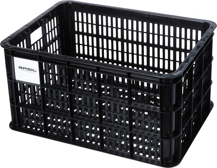 Image du produit Basil bike box L 40L, plastique recyclé, noir (40 l)