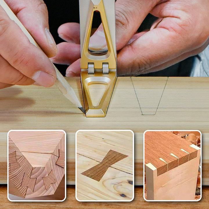 Produktbild Stahlwerk Schmiege mit Anschlag Winkelschmiege Kombiwinkel Multifunktionswinkel