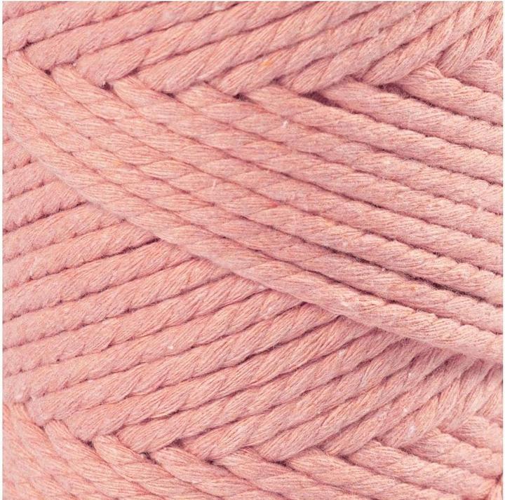 Produktbild Creativ Company Baumwollgarn Macramé Kordel Rosa (55 m)