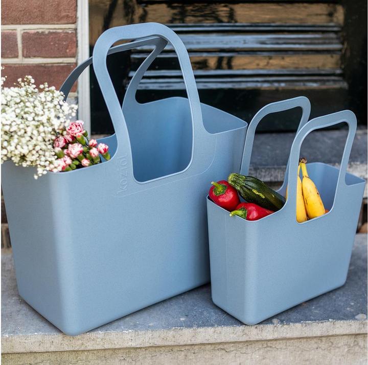 Produktbild Koziol Tasche TASCHELINO nature flower blue