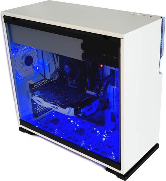 Image du produit In Win Tour Midi 101, blanc sans NT (ATX)