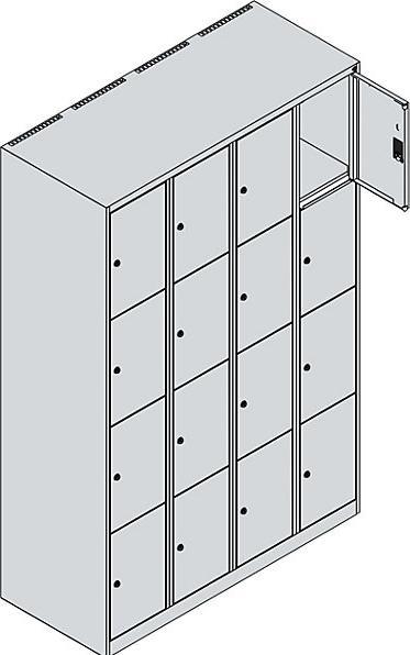 Actual product image C+P Classic PLUS locker cabinet