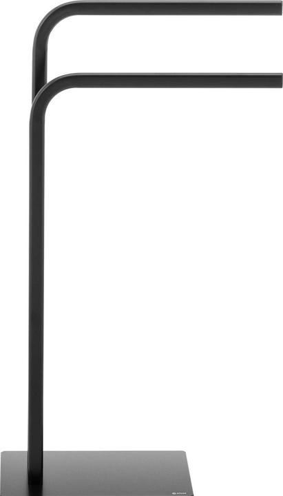 Produktbild Physa Handtuchständer Handtuchhalter Badetuchhalter freistehend 2 Stangen schwarz