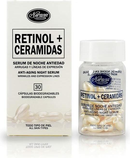 Nurana Cosmetics Serum Retinol 30 Capsulas