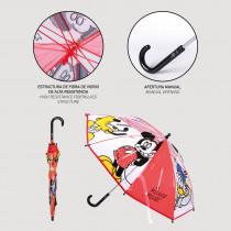 Actual product image Mickey umbrella poe manual, 42 cm, red