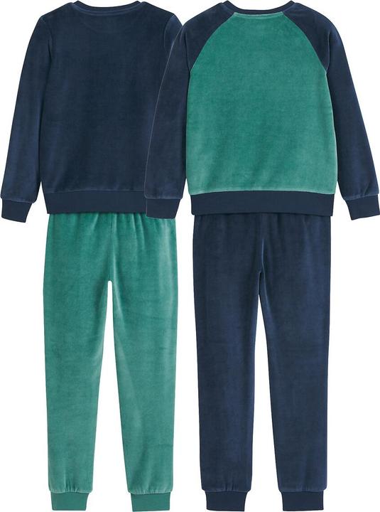 Actual product image La Redoute Collections Velvet 2-pack Pyjamas (102)
