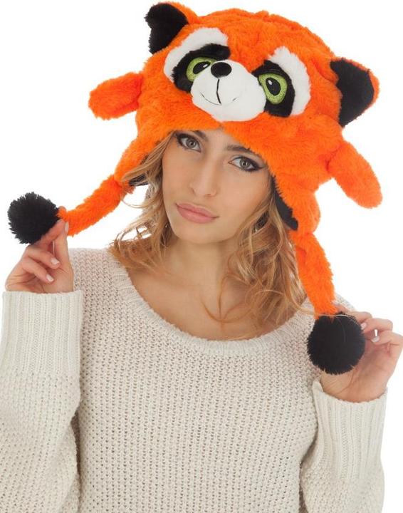 Image du produit Chaks Bonnet raton laveur, orange
