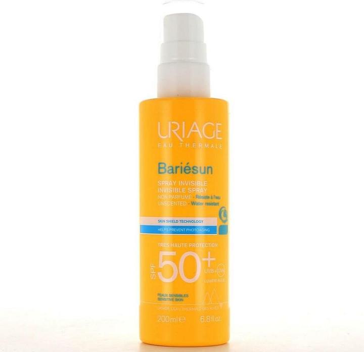 Image du produit Uriage Sun SPF50 Light Spray FF 200ml (Spray solaire, SPF 50, 200 ml, 200 g)