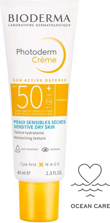 Actual product image Bioderma Photoderm Crème SPF50+ Cream (Sun cream face, SPF 50, 40 ml, 57 g)