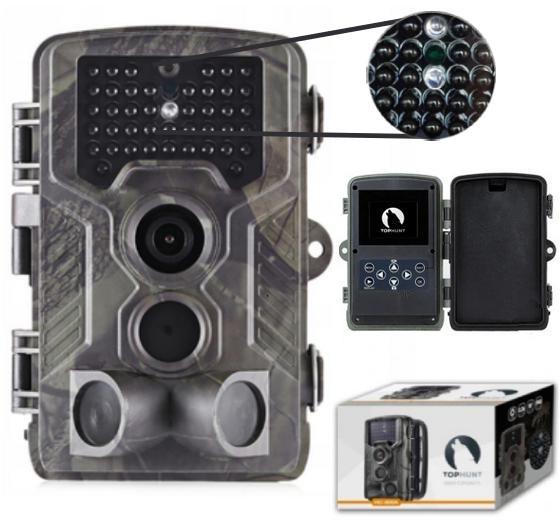 Produktbild Tophunt FOTOPUŁAPKA KAMERA LEŚNA HC800A 1080p 16MPX 42xIR LED BLACK