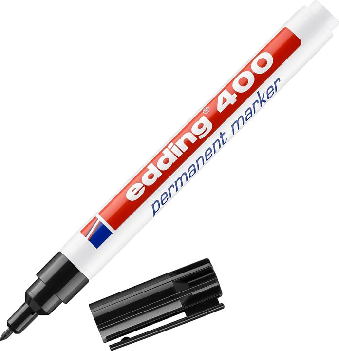 Image du produit Edding 400 (Noir, 1 mm, 1 x)