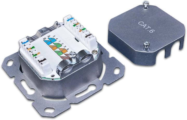 Produktbild Wirewin RJ-45 Unterputz Datendose, 2-Ports