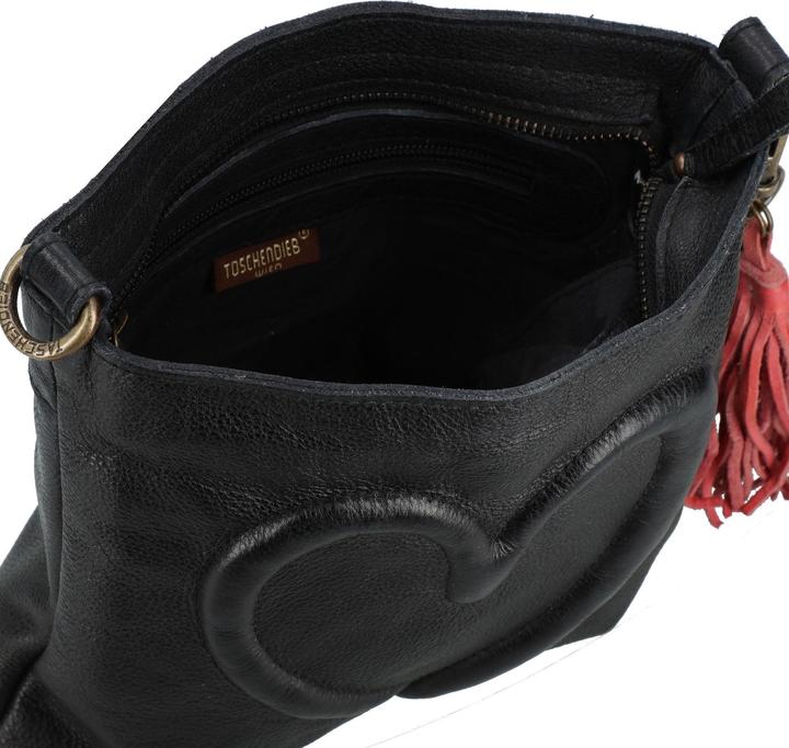 Image du produit Taschendieb Herzweg Umhängetasche Leder 24 cm