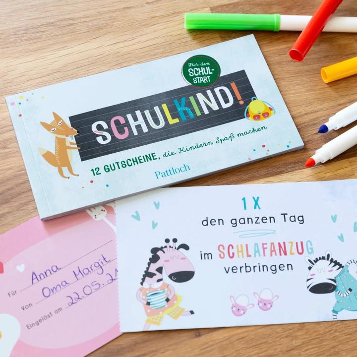 Image du produit Enfant d'école! 12 bons qui font plaisir aux enfants (1 x)