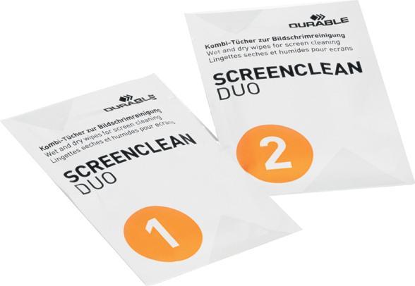 Image du produit Durable Duo Screenclean (10 x)