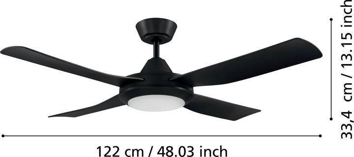 Image du produit EGLO Ventilateur de plafond à LED