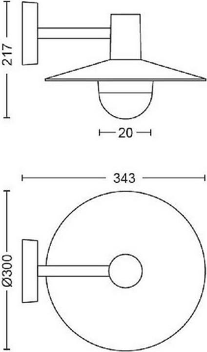 Image du produit Philips Skua (E27, IP44)