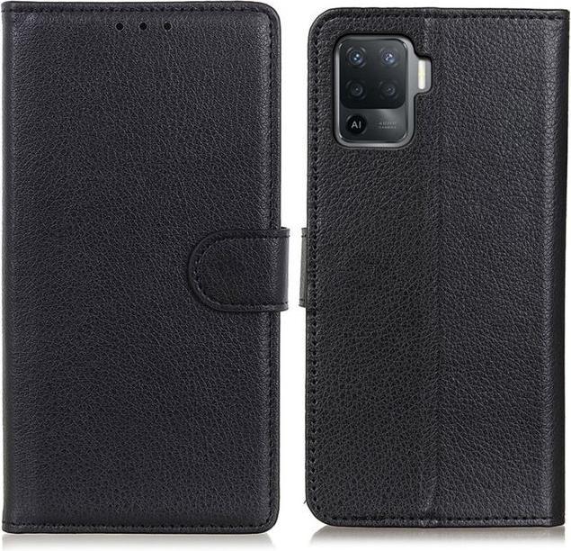 Produktbild MU Classic Litchi Leder Bookcover Series (Oppo A94)