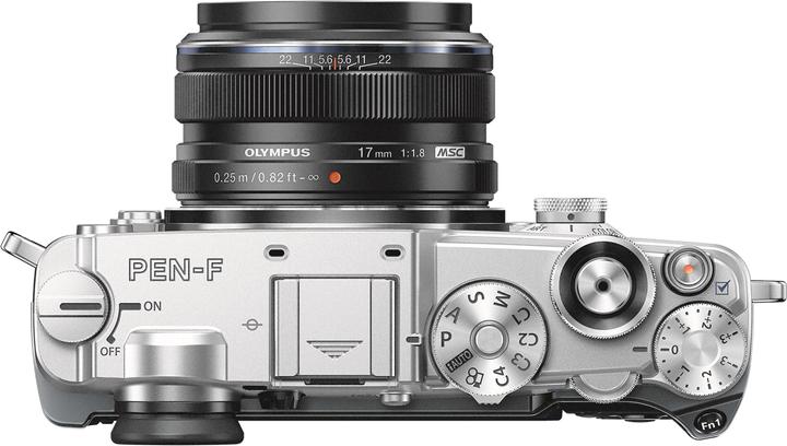 Actual product image Olympus PEN-F Kit (17 mm, 20.30 Mpx, Micro Four Thirds)