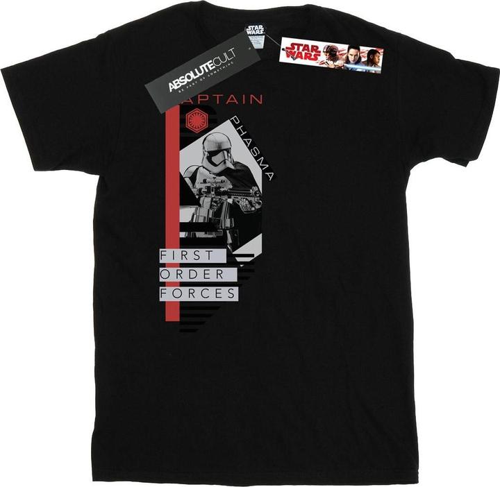 Actual product image Star Wars Mens The Last Jedi Captain Phasma T-Shirt (XL)
