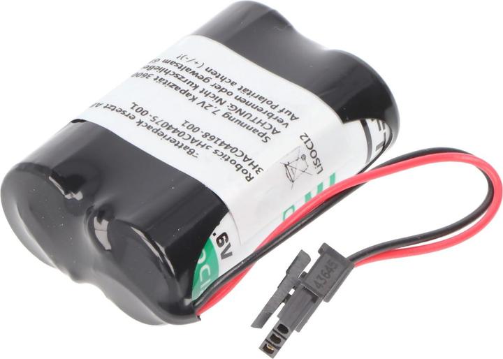 Actual product image AccuCell Battery pack ABB Robotics 3HAC044075-001, 3HAC044168-001, IRB 140 (7.20 V, 3600 mAh)