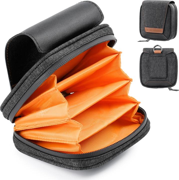 Image du produit K&F Concept Sac de rangement du jeu de filtres à 4 poches KF13.117 (Sac filtrant, 95 mm)