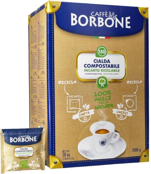 Image du produit Caffè Borbone Mélange bleu (150 x Port.)