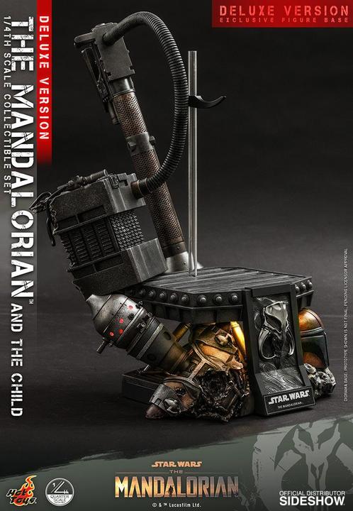 Produktbild Hot Toys Star Wars – The Mandalorian “The Mandalorian & The Child” Deluxe 1/4 Actionfiguren