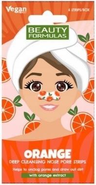 Actual product image NoName Deep Cleansing Nose Patches Orange - 6 Pieces (Cleaning cloths)