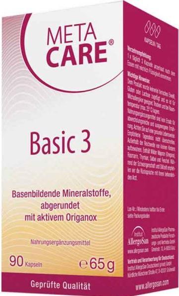 Produktbild Meta Care Basic 3 Kapsel (neu) (90 Stück, Kapseln, 115 g)