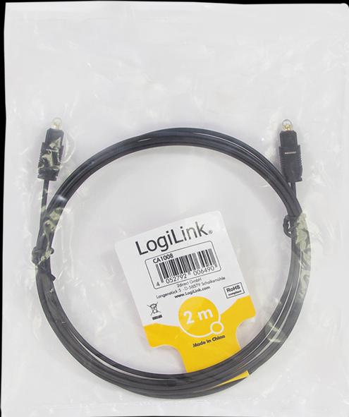 Produktbild LogiLink CA Toslink (2 m, Optisch)