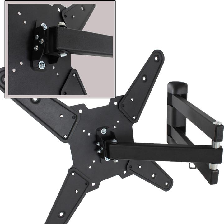 Image du produit tectake Support TV mural (Mur, 55", 100 kg)