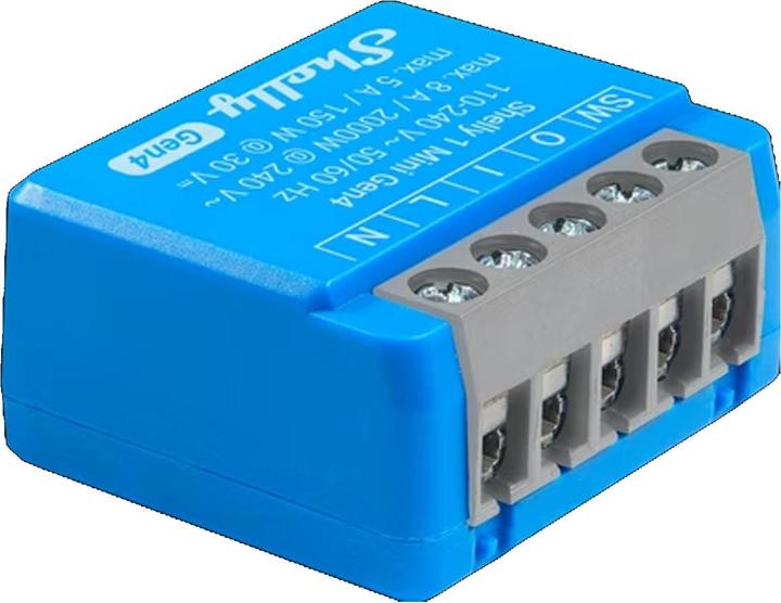 Produktbild Shelly 1 Mini Gen4 (Schaltaktor)
